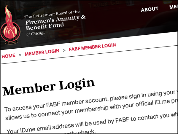 Website - Member Login Page Available